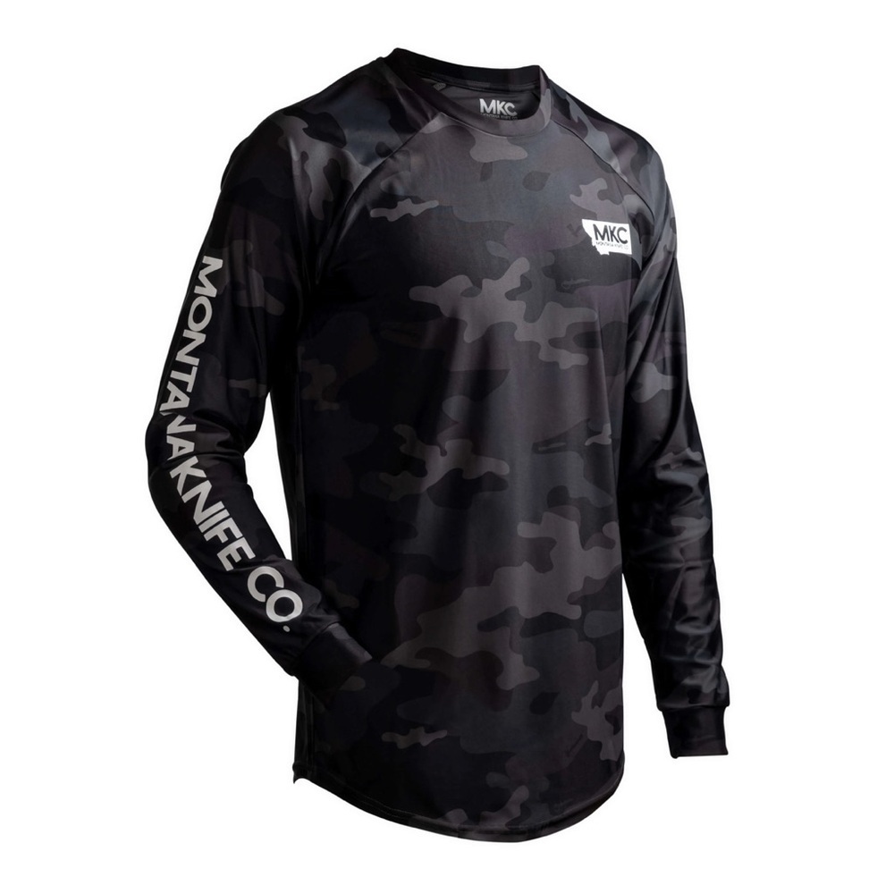 MKC LS PERFORMANCE CREW - DARK MKC CAMO